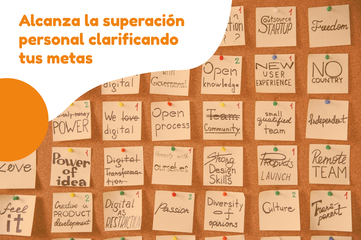 Alcanza la superación personal clarificando tus metas